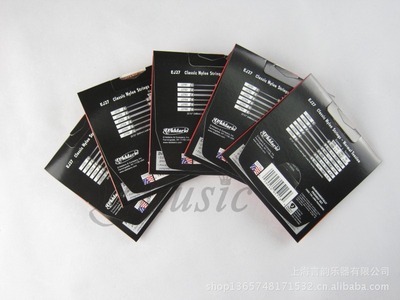 【貿(mào)易出口 達(dá)達(dá)里奧古典吉他弦 D'Addario 古典琴弦 OEM代加工貼牌】?jī)r(jià)格,廠家,圖片,樂器配件,上海言韻樂器-